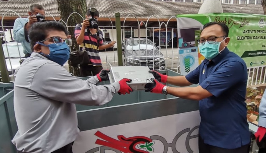 JAS jalin kerjasama dengan PBT kumpul e-sisa