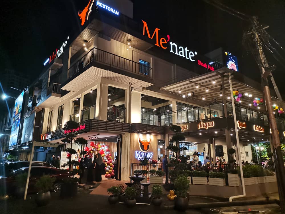 Me'nate Steak Hub ke-8 dibuka di Ipoh sasar jualan RM1 juta