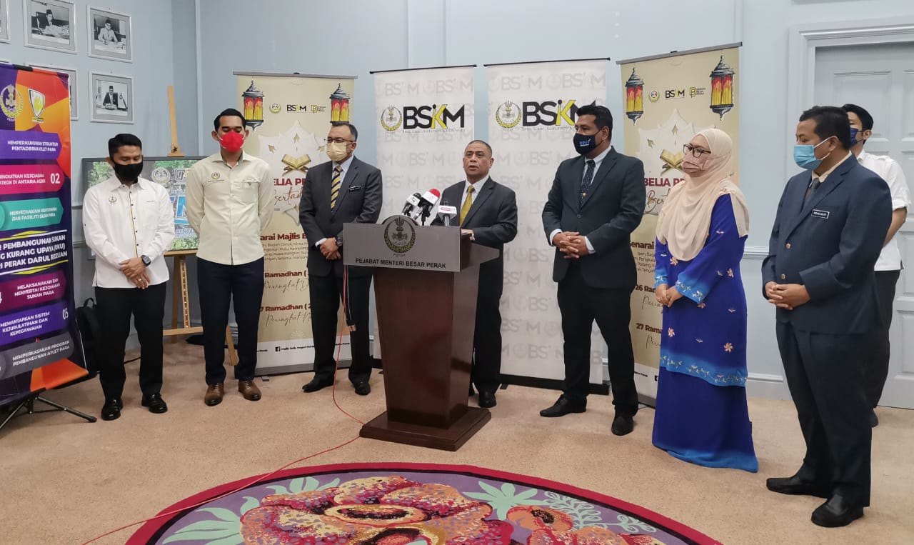 Isu jual tanah Seri Iskandar: MB tidak akan buat laporan polis, SPRM