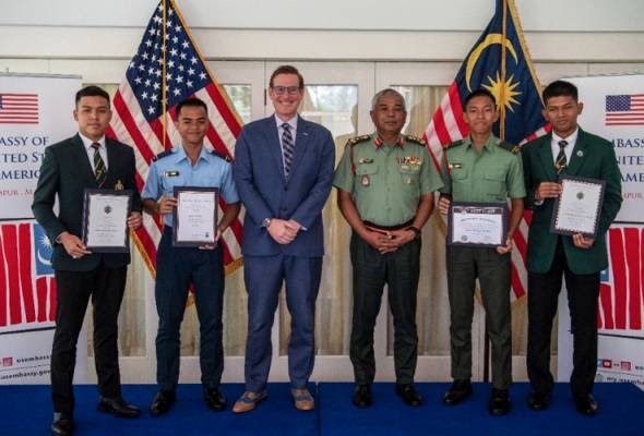 Empat kadet Tentera Malaysia diserap masuk ke akademi ketenteraan Amerika Syarikat