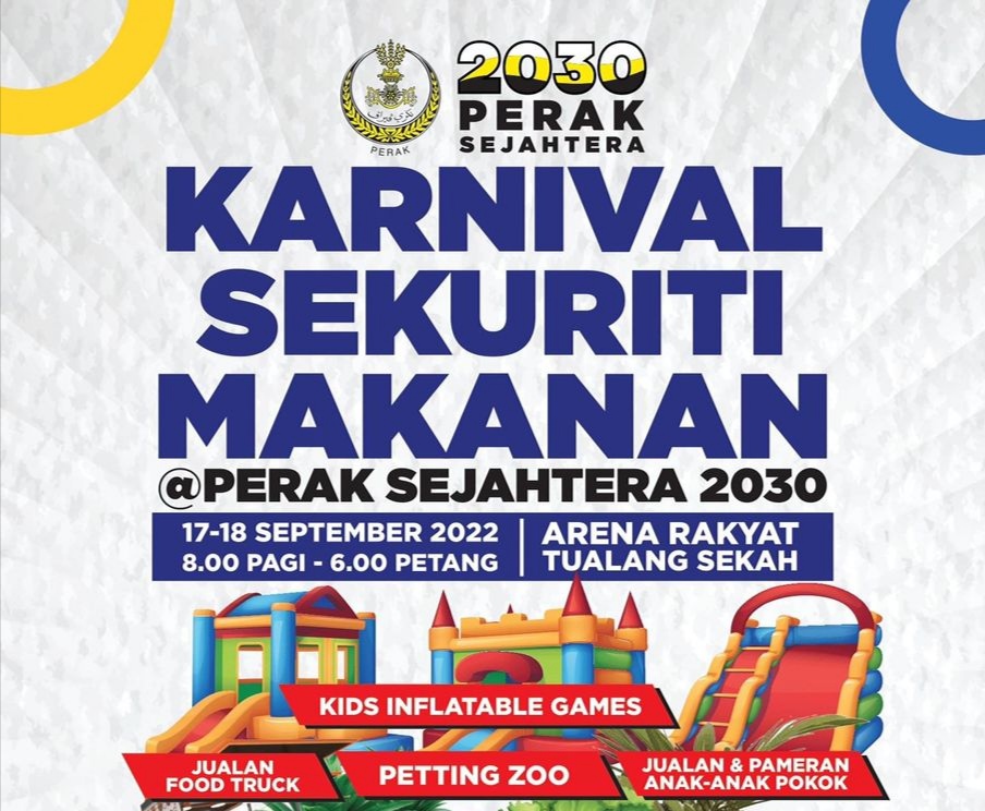 Ayam hanya RM4 sempena Karnival Sekuriti Makanan 2030 di Tualang Sekah esok