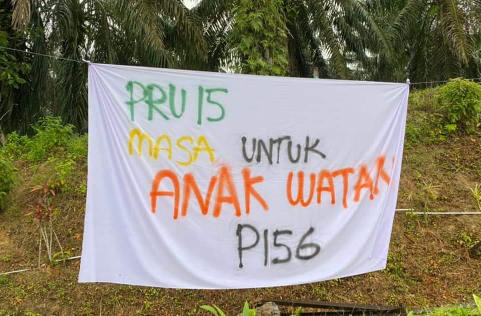 Polis cari individu gantung enam kain rentang tidak puas hati mengenai PRU15