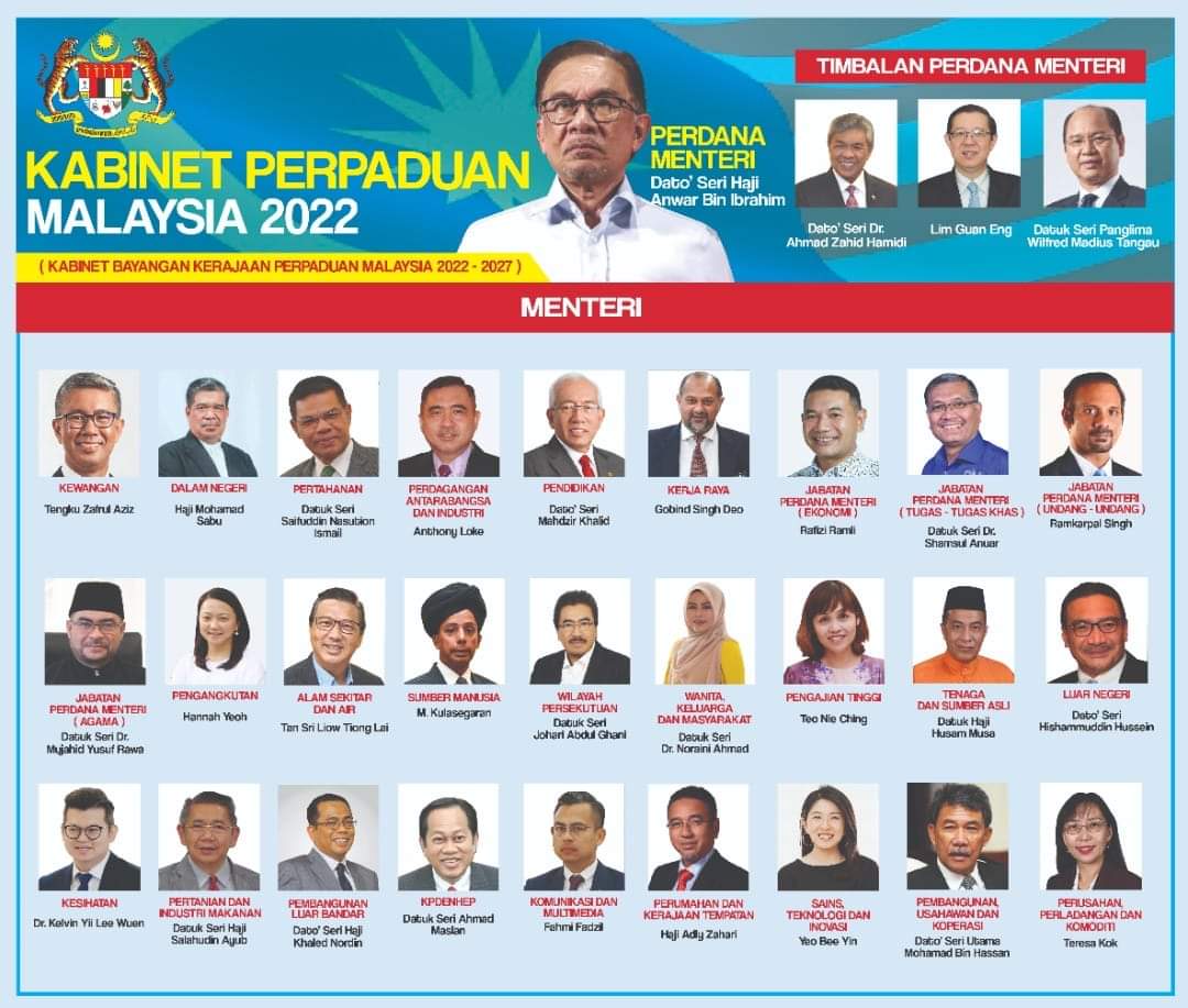 Poster 'Kerajaan Perpaduan' tular di media sosial