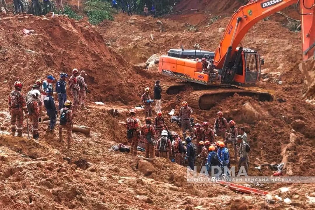 Tanah runtuh di Batang Kali kejadian kedua terbesar babit jumlah mangsa maut