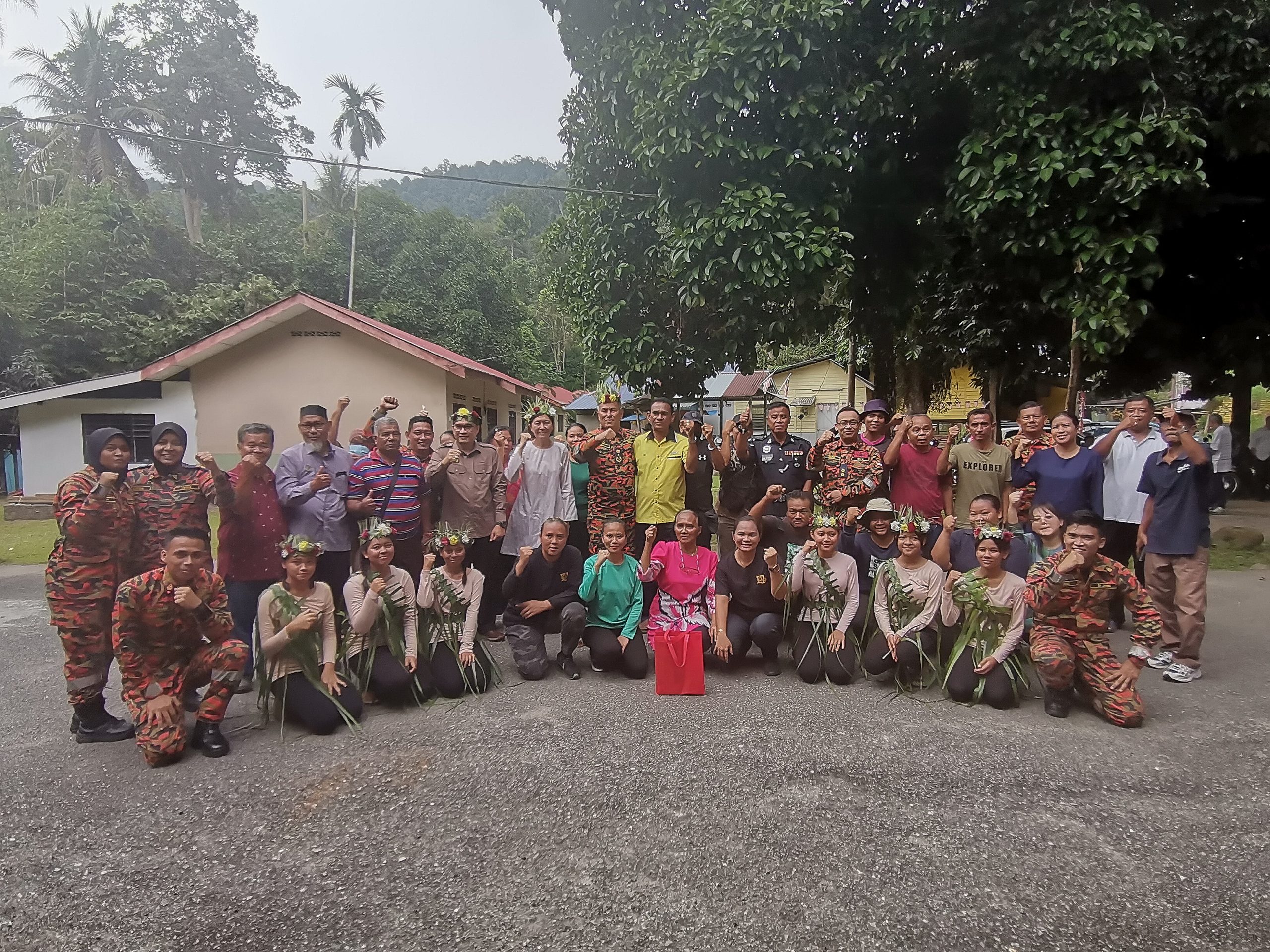 JBPM Perak tubuh PBS Orang Asli pertama di Kampung Ulu Geruntum, Gopeng
