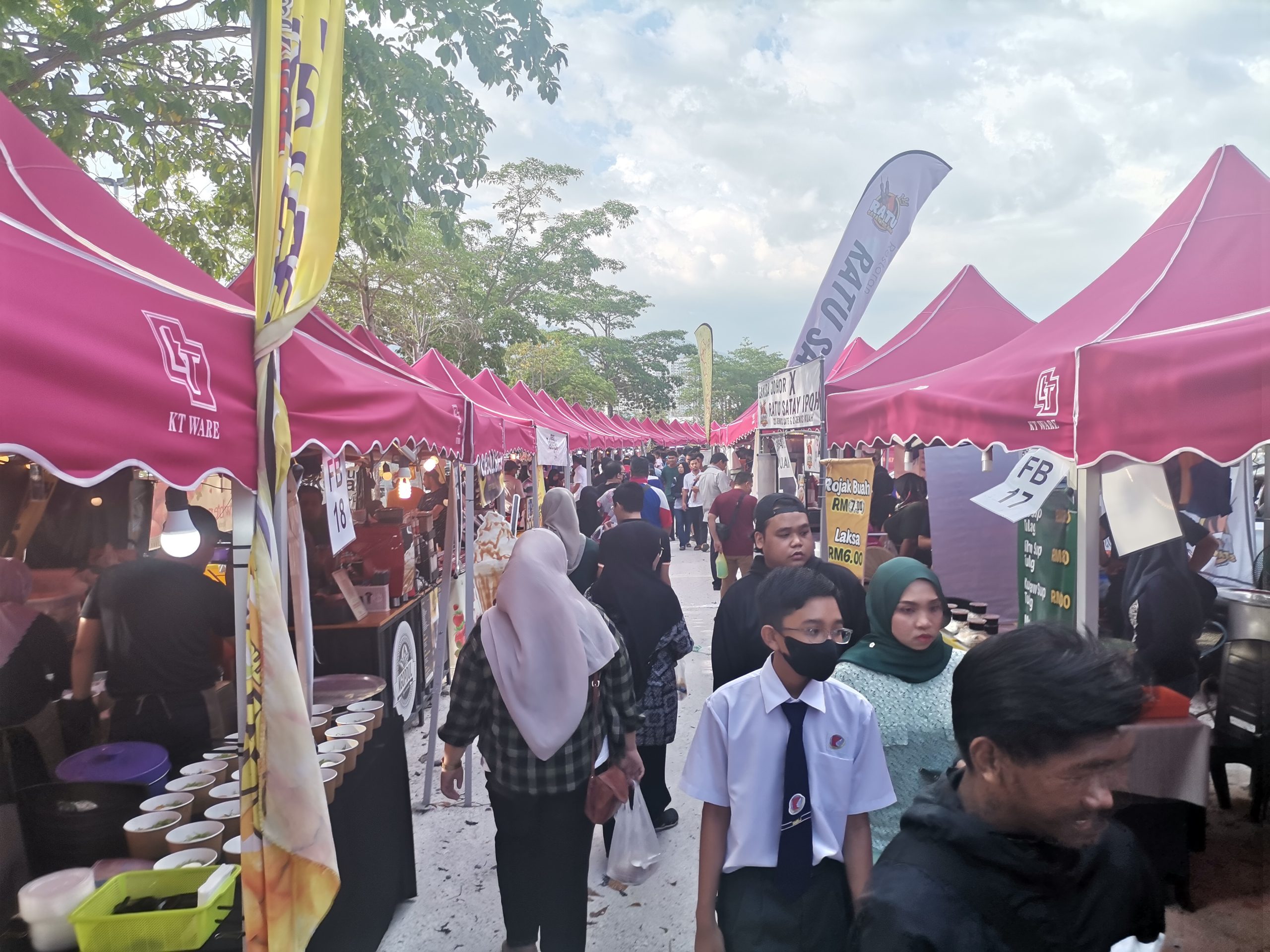 10 gerai diarah tutup kerana berniaga berhampiran tapak bazar Ramadan