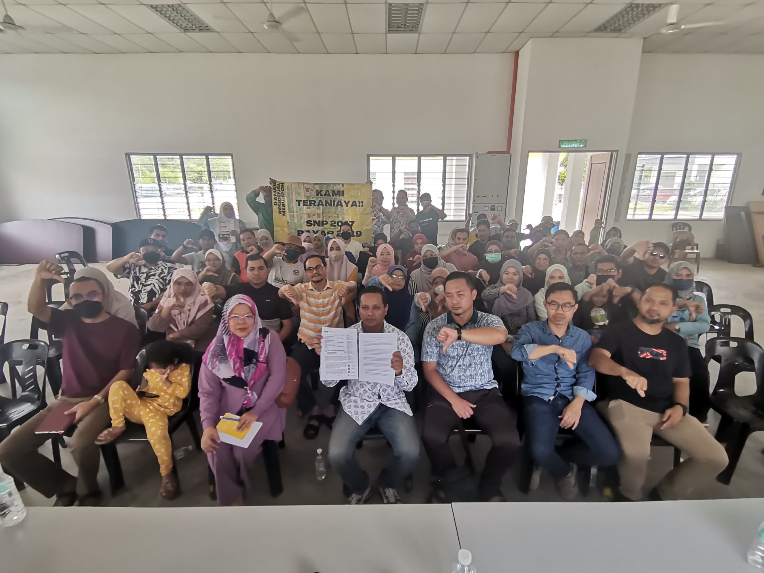 Beli rumah masa kerja, dah bersara pun rumah masih tak siap