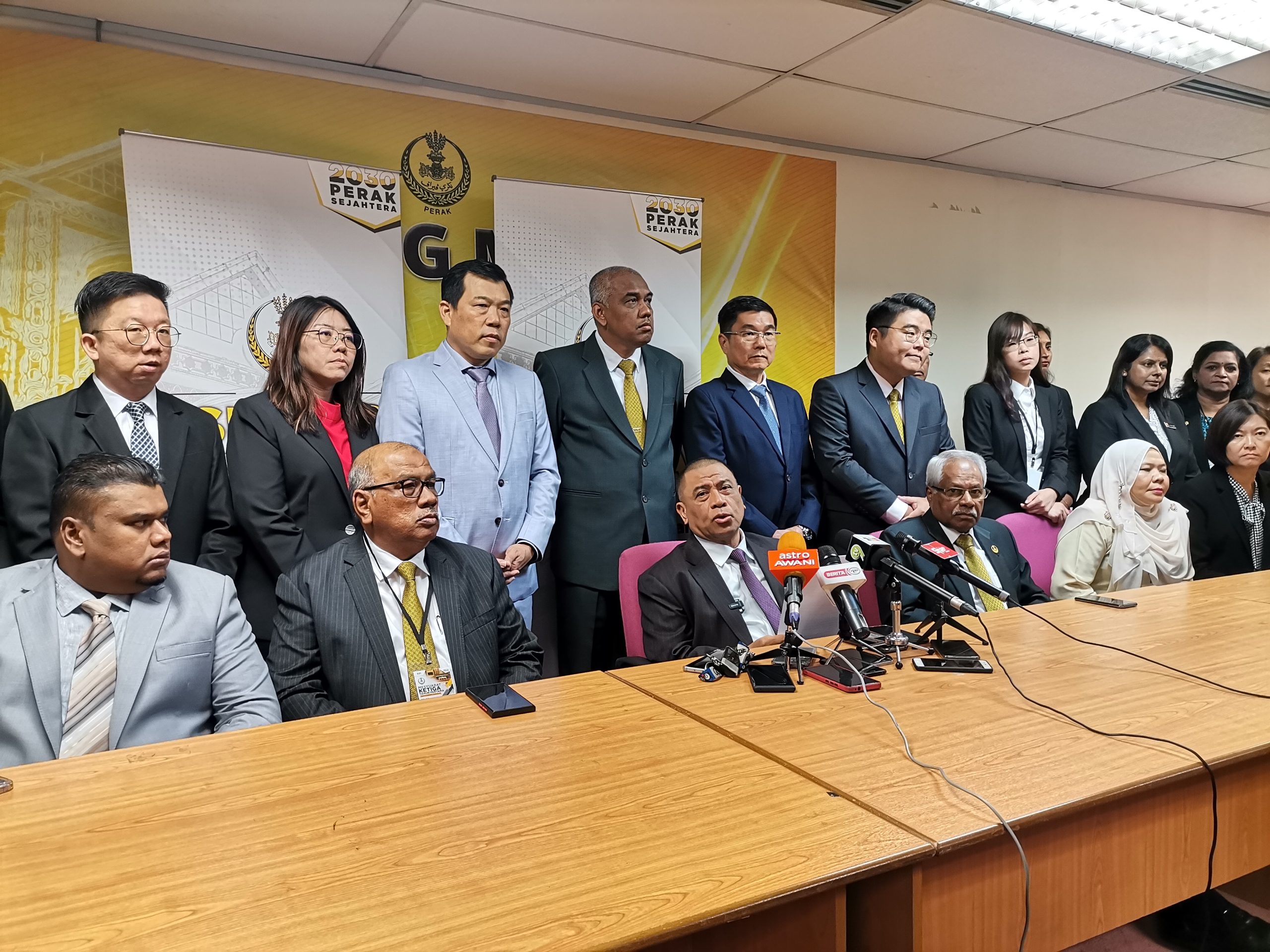 MB Perak nafi wujud gerakan jatuhkan Kerajaan Perpaduan di Perak, pentadbiran sedia ada masih kukuh, stabil
