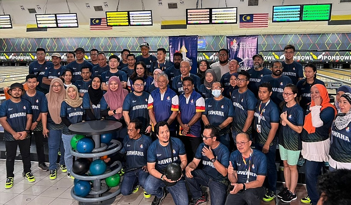 18 pasukan media tunjuk 'skil' pada Kejohanan Boling HAWANA 2023