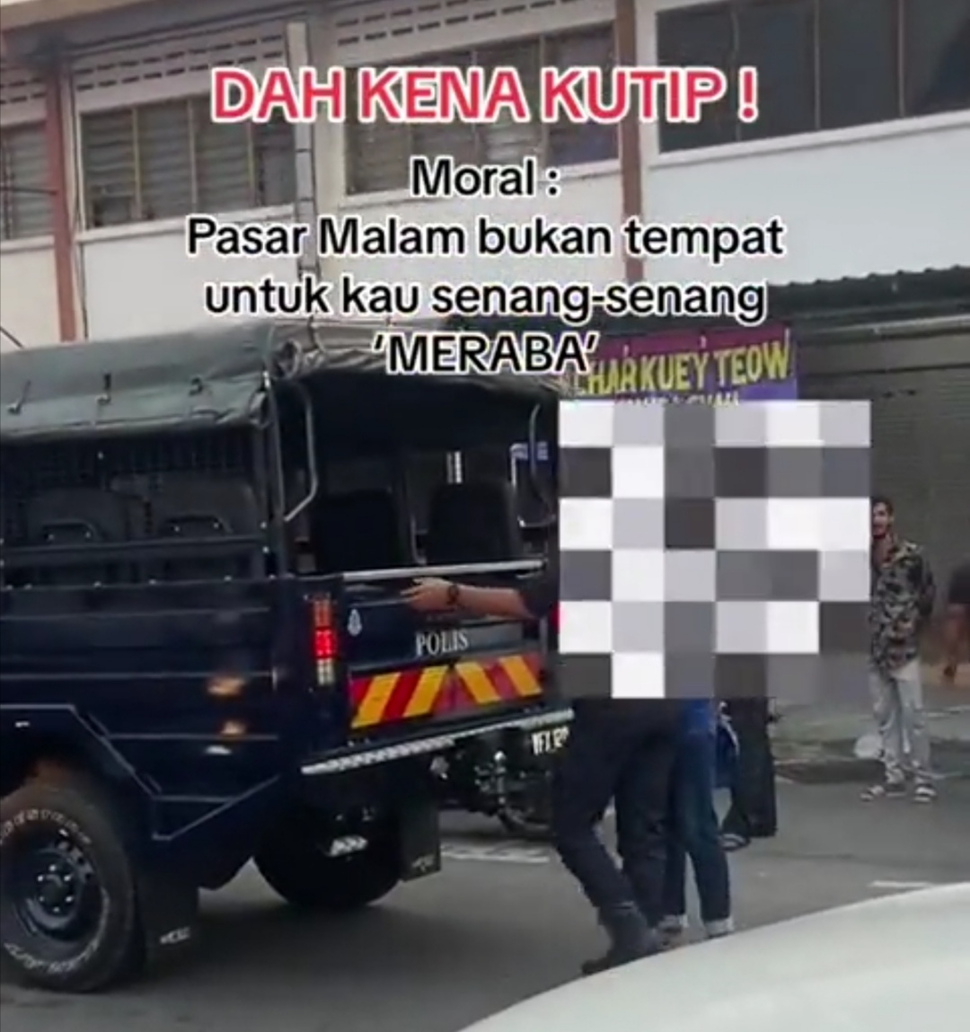 Warga asing cabul wanita di pasar malam Taman Perpaduan dicekup