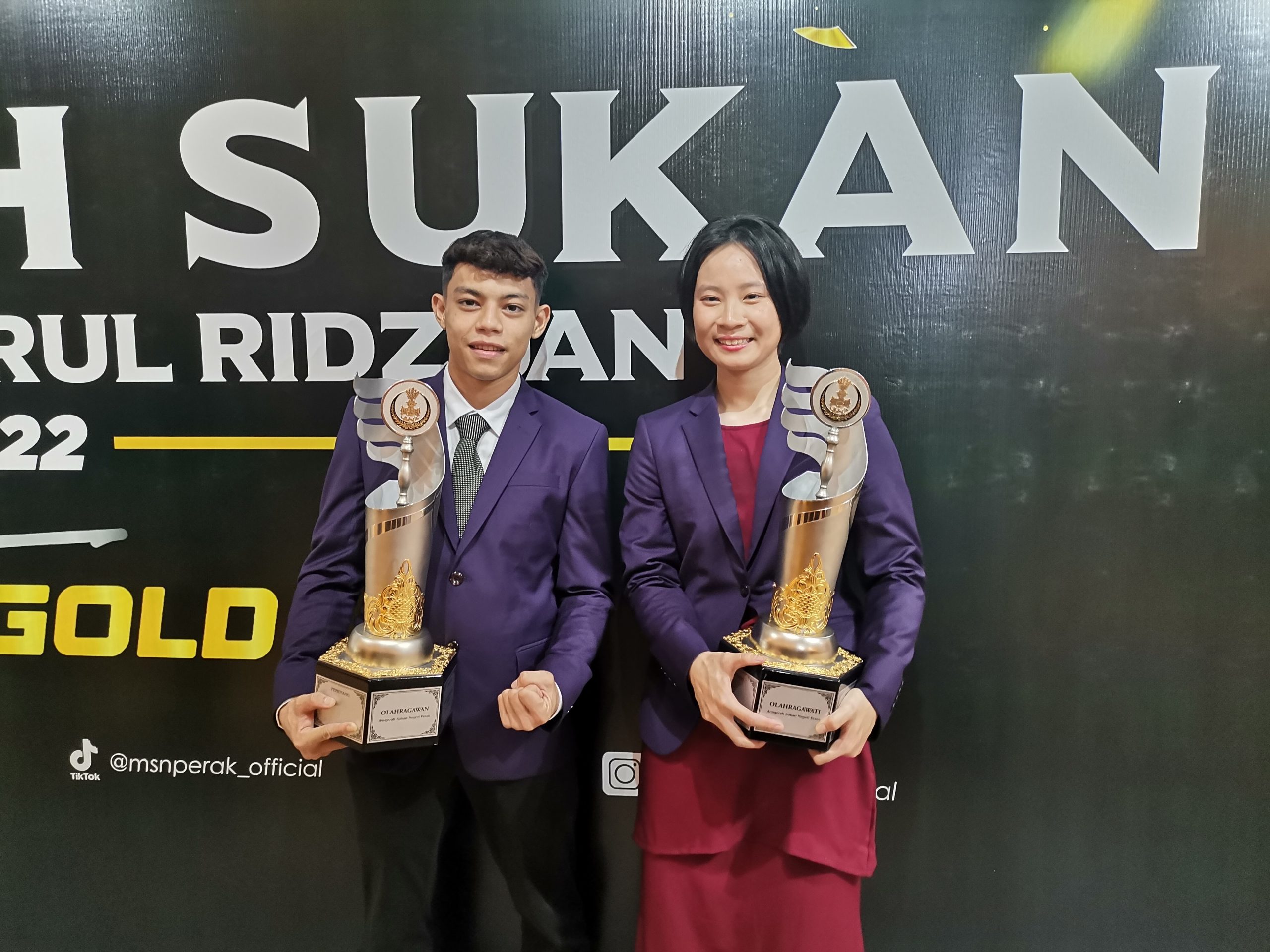 Rifdean, Chi Hui Olahragawan/Wati Terbaik Anugerah Sukan Negeri Perak 2021/2022