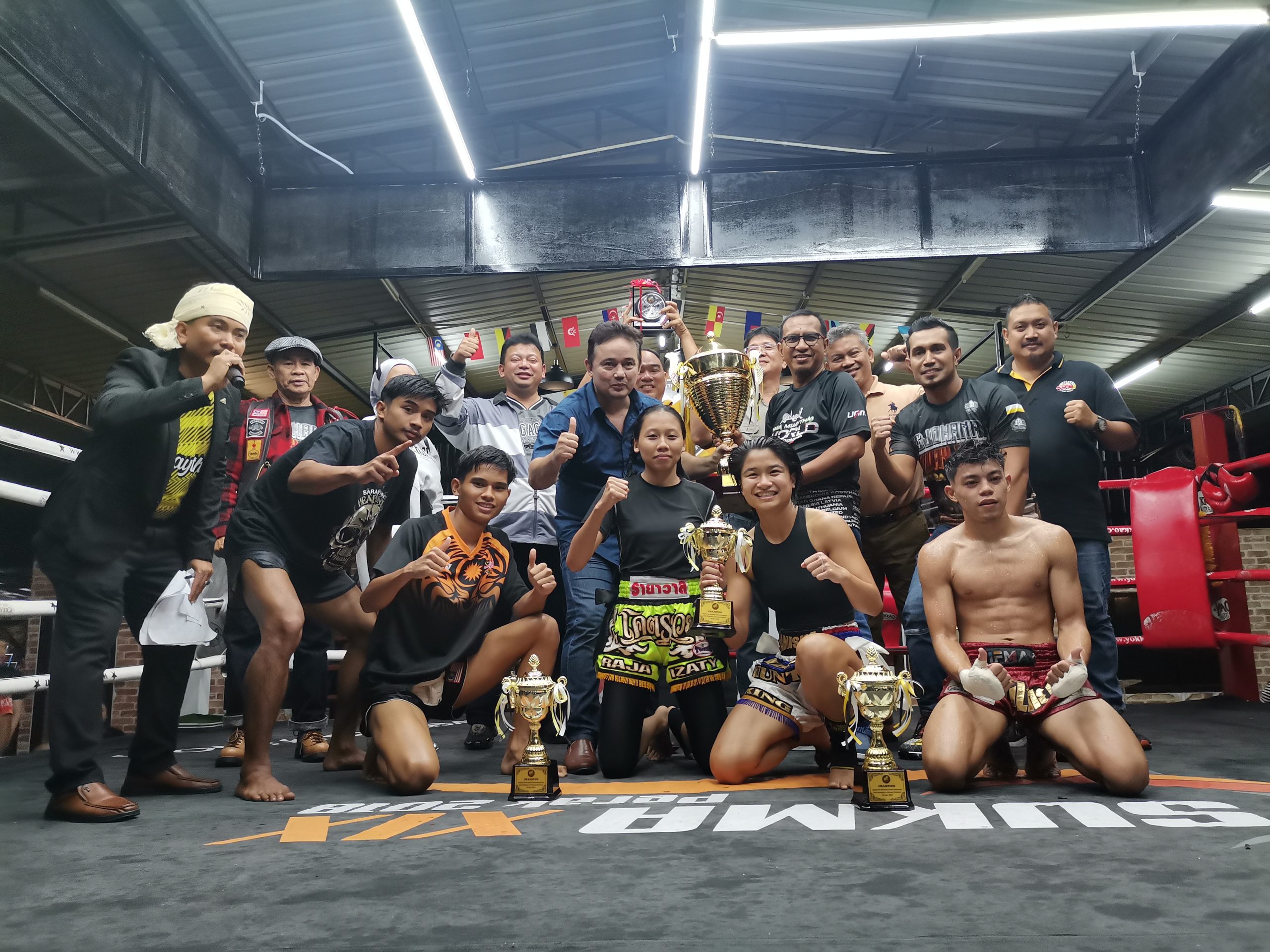 Ipoh tumbangkan Betong 4-1 pada Kejohanan Muay Thai Antara Bandaraya