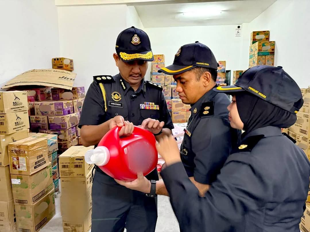 KPDN PERAK TUMPASKAN AKTIVITI PENJUALAN SABUN BERJENAMA TIRUAN 