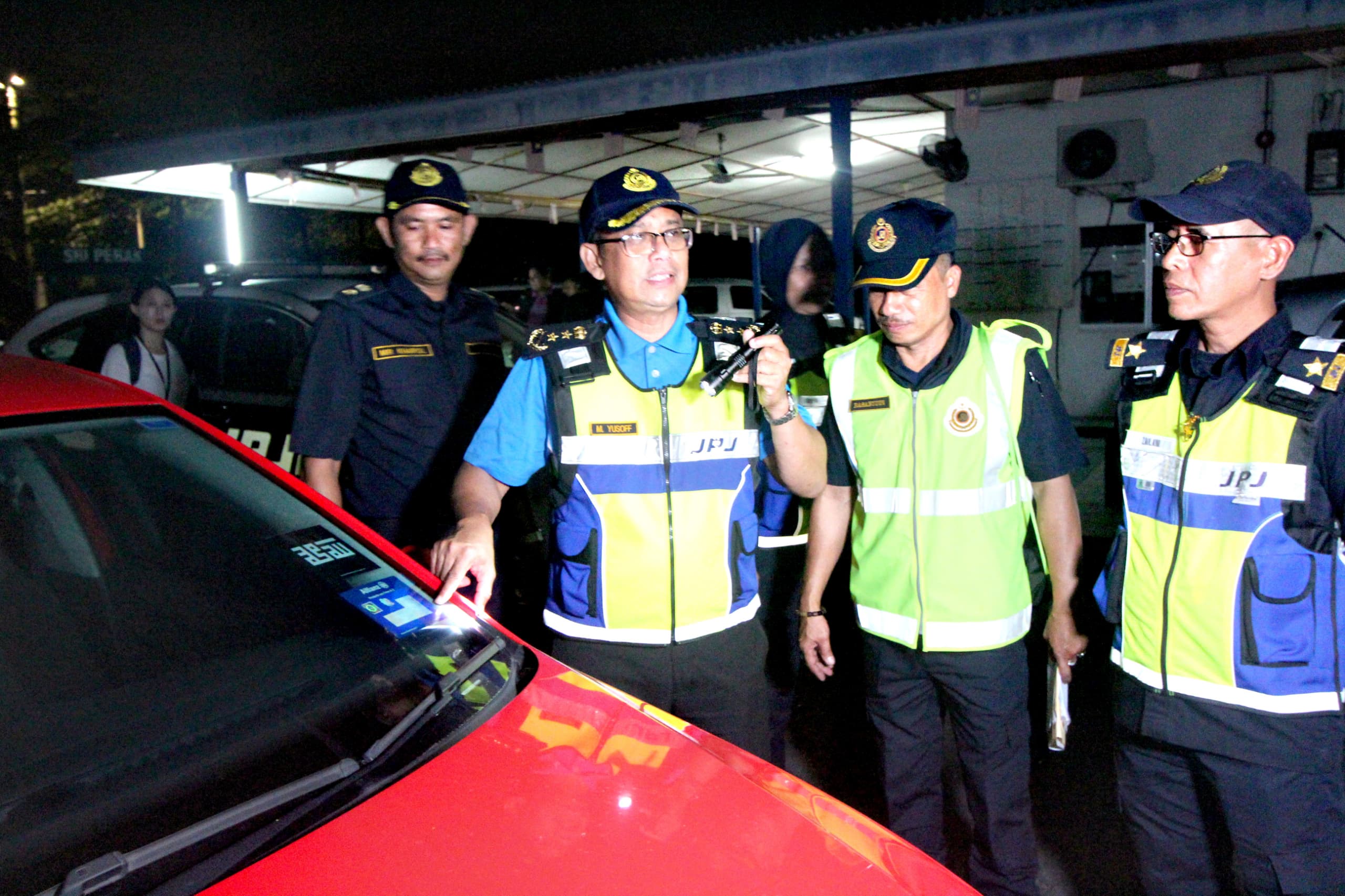 JPJ PERAK LAKSANAKAN OPERASI AMBANG TAHUN BARU 2025