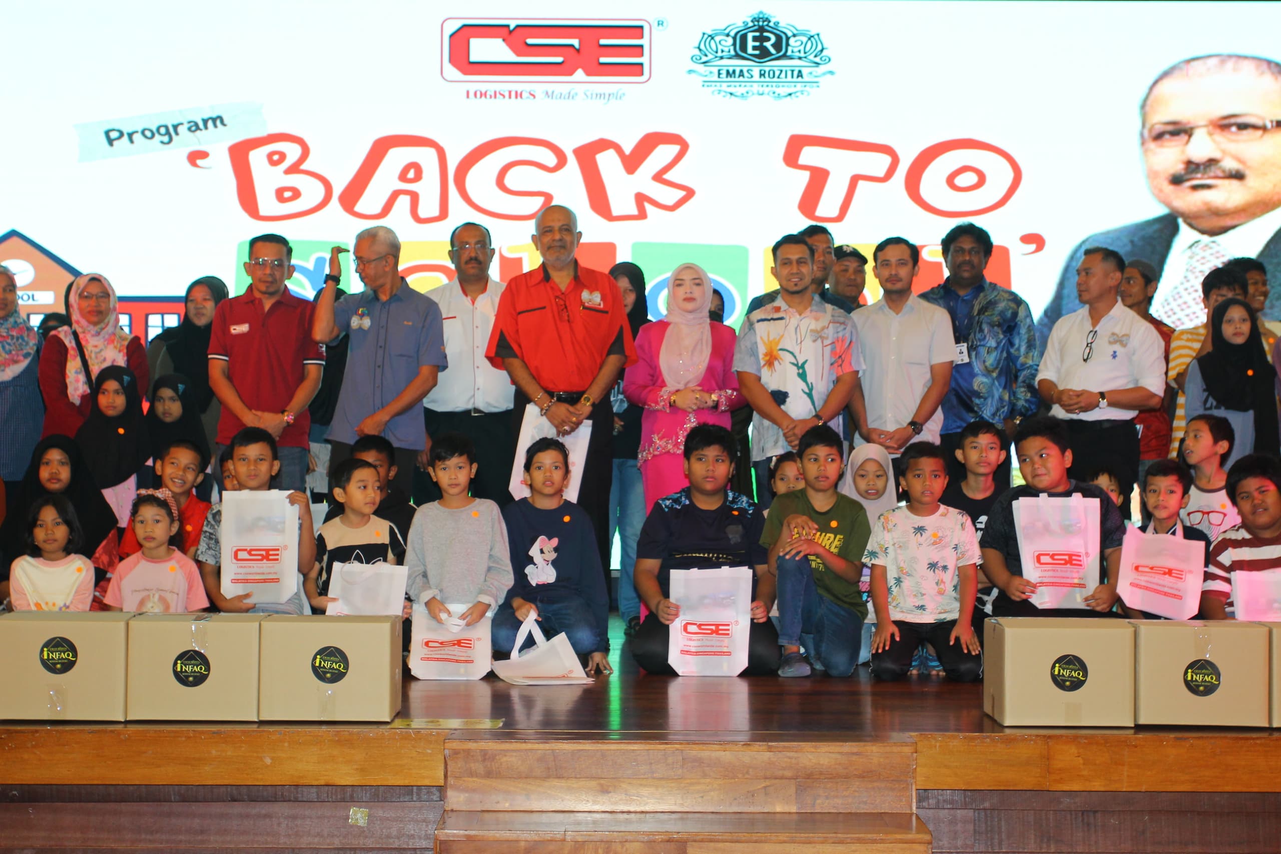 CSE RAIKAN 166 PELAJAR SEMPENA PROGRAM KEMBALI KE SEKOLAH 2025