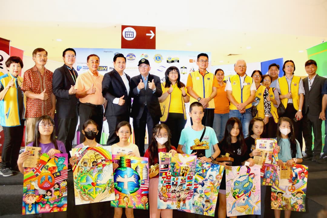 LIONS CLUB OF PERAK SILVER STATE ANJUR PERTANDINGAN POSTER KEAMANAN 2025