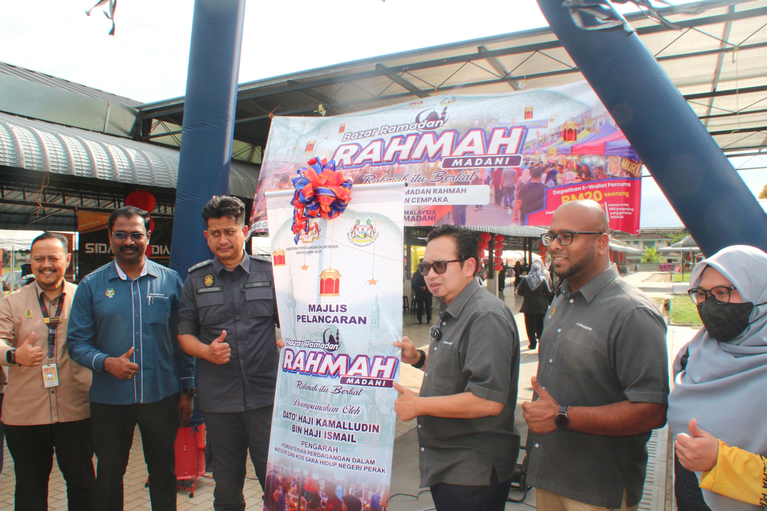 KPDN PERAK LAKSANA 11 BAZAR RAMADAN RAHMAH DAN INISIATIF INSAN FOOD BANK